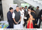 Smt. Smriti Zubin Irani, Union Minister for Textiles interacting with the stakeholders